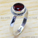 Garnet 925 Sterling Silver Ring (WR-6301) Garnet 925 Sterling Silver Ring (WR-6301)