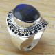 Labradorite 925 Sterling Silver Ring (WR-6323) Labradorite 925 Sterling Silver Ring (WR-6323)