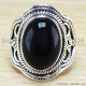 Black Onyx 925 Sterling Silver Ring (WR-6324) Black Onyx 925 Sterling Silver Ring (WR-6324)