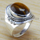 Tiger Eye 925 Sterling Silver Ring (WR-6326) Tiger Eye 925 Sterling Silver Ring (WR-6326)