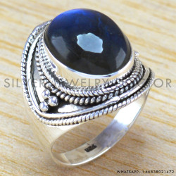Labradorite 925 Sterling Silver Ring (WR-6335)