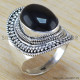 Black Onyx 925 Sterling Silver Ring (WR-6336) Black Onyx 925 Sterling Silver Ring (WR-6336)