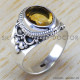 Citrine 925 Sterling Silver Ring (WR-6346) Citrine 925 Sterling Silver Ring (WR-6346)