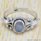 Rainbow Moonstone 925 Sterling Silver Ring (WR-6348) Rainbow Moonstone 925 Sterling Silver Ring (WR-6348)