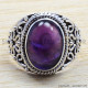 Amethyst 925 Sterling Silver Ring (WR-6556)
