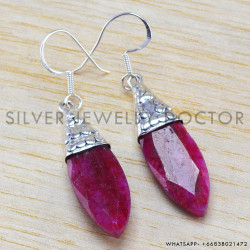 Ruby 925 Sterling Silver Jewelry Set (WS-6245) Ruby 925 Sterling Silver Jewelry Set (WS-6245)