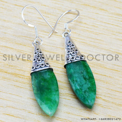 Emerald 925 Sterling Silver Jewelry Set (WS-6246) Emerald 925 Sterling Silver Jewelry Set (WS-6246)