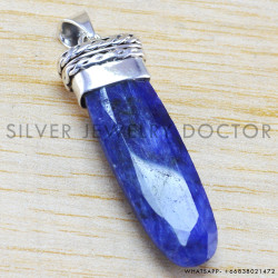 Sapphire 925 Sterling Silver Jewelry Set (WS-6249) Sapphire 925 Sterling Silver Jewelry Set (WS-6249)